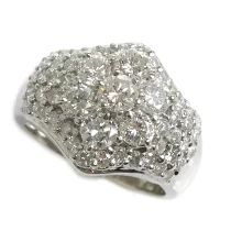 Pt900　ダイヤモンドリング